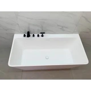 Ванна из искусственного камня Timo Erika ERIKA1700 170x75 см белый